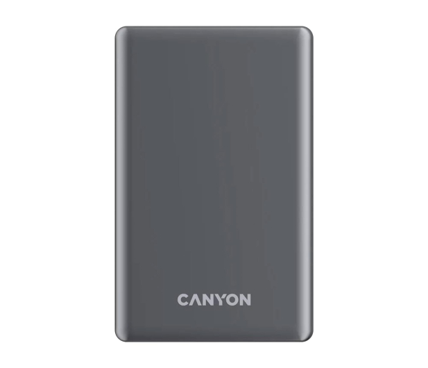 CANYON Powerbank OnPower 510 slim Magsafe 10000 mAh PD20W Grafitowy - 1320622 - zdjęcie